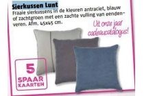 sierkussen lunt