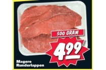 magere runderlappen