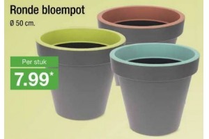 ronde bloempot