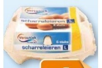 versuniek scharreleieren