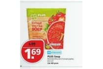 plus soep voor eur1 69