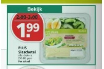 plus slaschotel voor eur1 99