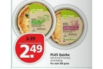 plus quiche voor eur2 49