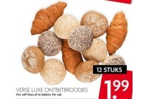verse luxe ontbijtbroodjes