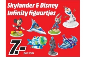 skylander en disney infinity figuurtjes