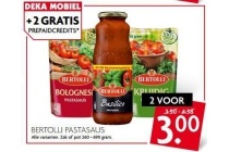 bertolli pastasaus