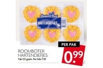 roomboter hartendiefjes