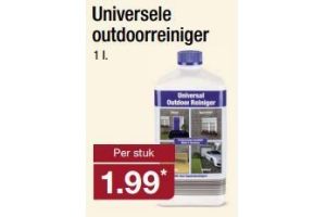 universele outdoorreiniger