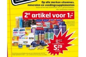 vitamines mineralen en voedingssupplementen