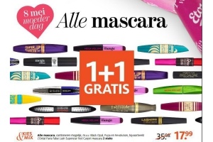 alle mascara combineren mogelijk