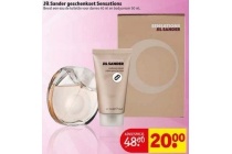 jil sander geschenkset sensations