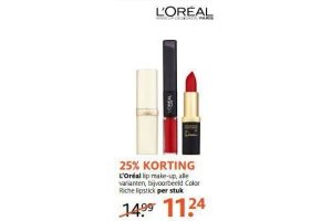 l oreal lip make up alle varianten bijvoorbeeld color riche lipstick per stuk