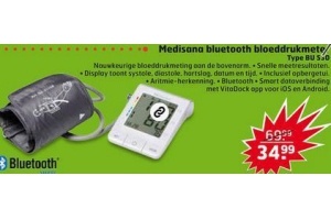 medisana bluetooth bloeddrukmeter bu 530