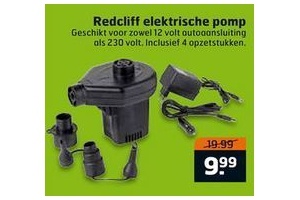 redcliff elektrische pomp