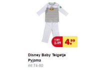 disney baby pyjama