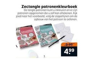 zectangle patronenkleurboek