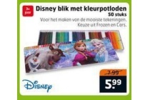 disney blik met kleurpotloden