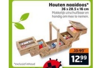 houten naaidoos