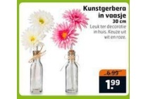 kunstgerbera in vaasje