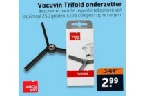 vacuvin trifold onderzetter