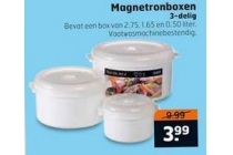 magnetronboxen 3 delig