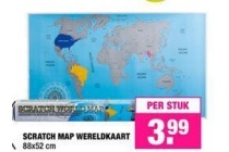 scratch map wereldkaart