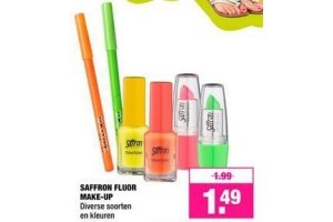 saffron fluor make up