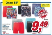 muchachomalo 2 pack herenboxers