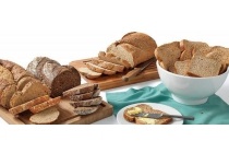 bruin meergranen tarwe of donker brood