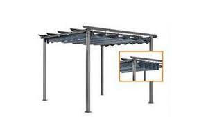 pergola met schuifdak