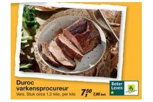 duroc varkensprocureur