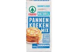 spar mix voor pannenkoeken