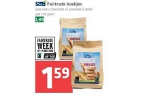 bio fairtrade koekjes