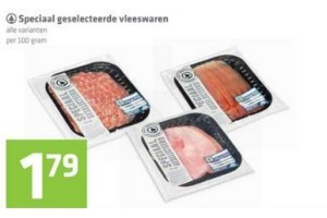 speciaal geselecteerde vleeswaren