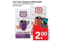 fair trade original snelfilterkoffie
