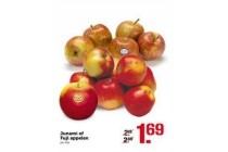 junami of fuji appelen voor eur1 69 per kilo
