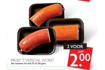 proef t verschil worst
