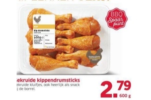 gekruide kippendrumsticks