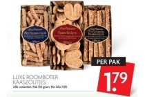 luxe roomboter kaaszoutjes