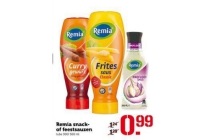 remia snack of feestsauzen voor eur0 99