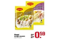 maggi droge sauzen voor eur0 59