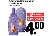 andrelon shampoo of conditioner alle soorten 2 stuks