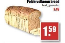 poldervolkoren brood