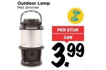 outdoor lamp met dimmer