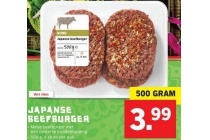 japanse beefburger