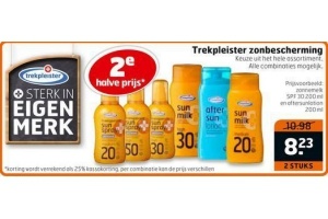 trekpleister zonbescherming