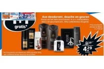 axe deodorant douche en geuren