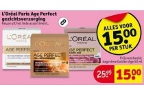 l oreal paris age perfect gezichtsverzorging