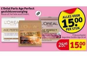 l oreal paris age perfect gezichtsverzorging