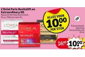 l oreal paris revitalift en extraordinary oil